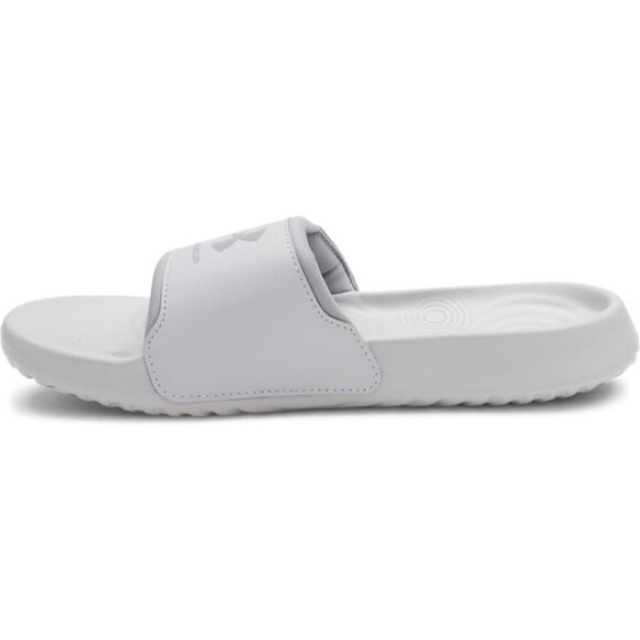 〽️ Men\'s Slide Sandals White Slip-on Classic Comfort Street Wear Open-Toe Shoes